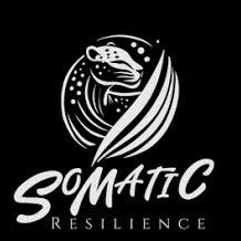 Logo of Somatic Resilience featuring a stylised leopard and elegant wave design.