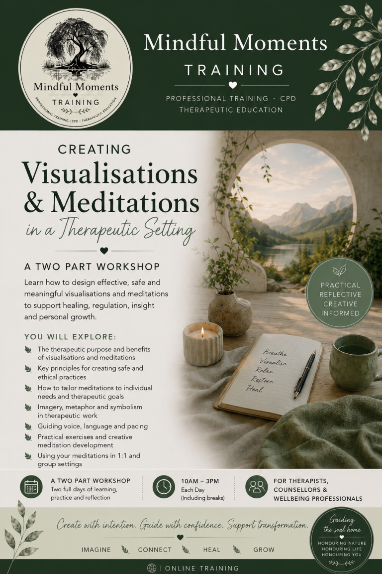 Visualization CPD A countryside view through an opening and a notebook and pen